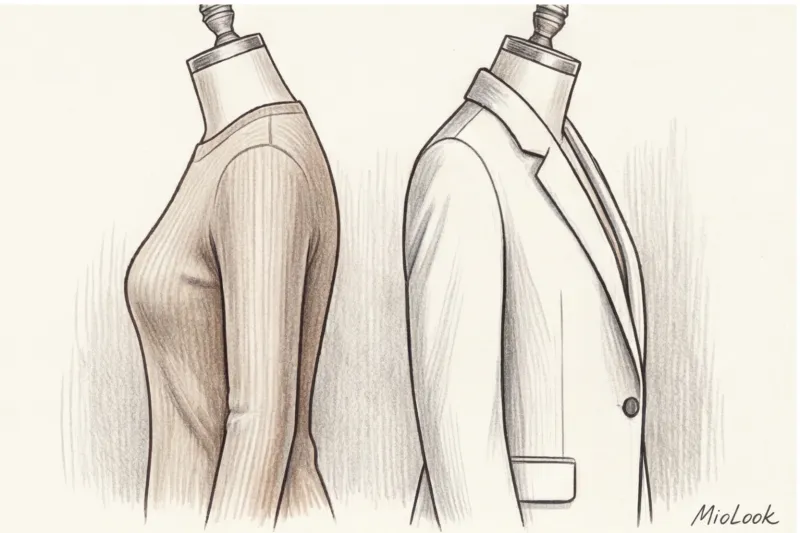 Как скрыть сутулость и холку на спине с помощью одежды - 7