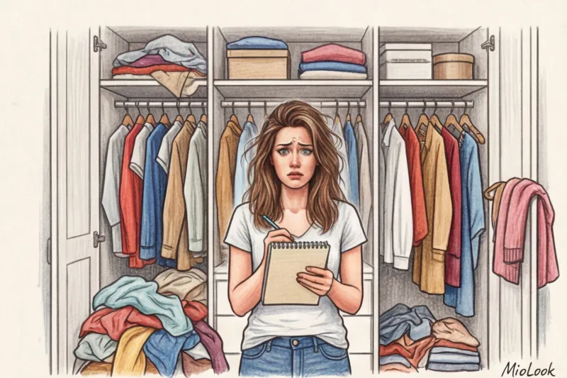 Приложение для разбора гардероба: умный список покупок