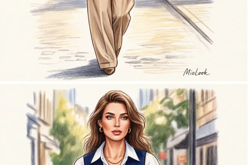 Вязаные и костюмные жилеты: главный элемент многослойного гардероба - 4