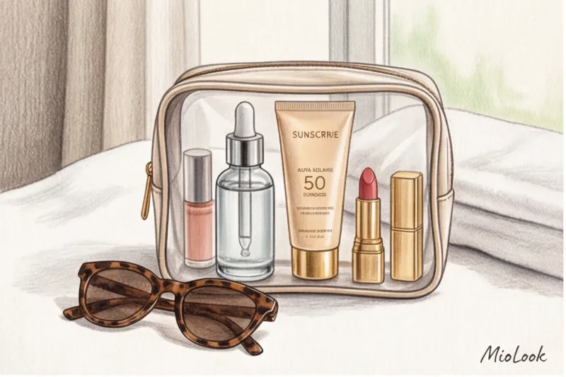 The Perfect Travel Cosmetic Bag: What to Pack for Vacation