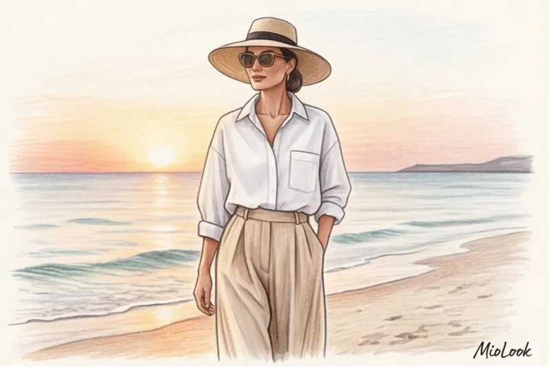 A Modest Wardrobe for the Sea: A Vacation Capsule