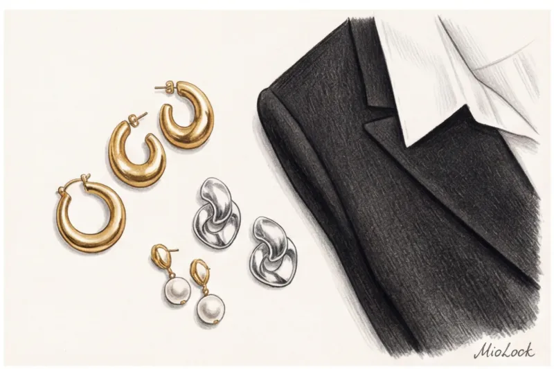 Красная помада и акцентные серьги: самый быстрый способ стать нарядной - 2