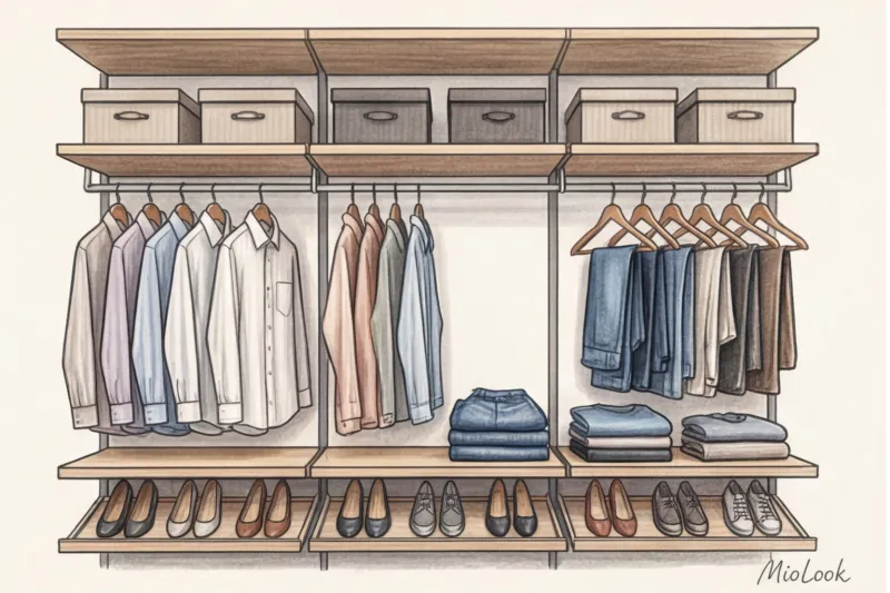 Дизайн и планировка гардеробной: как создать идеальное пространство для вещей - 4