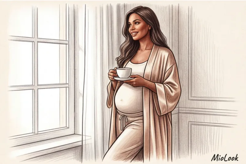 Обычная домашняя одежда во время беременности: ревизия полок - 8