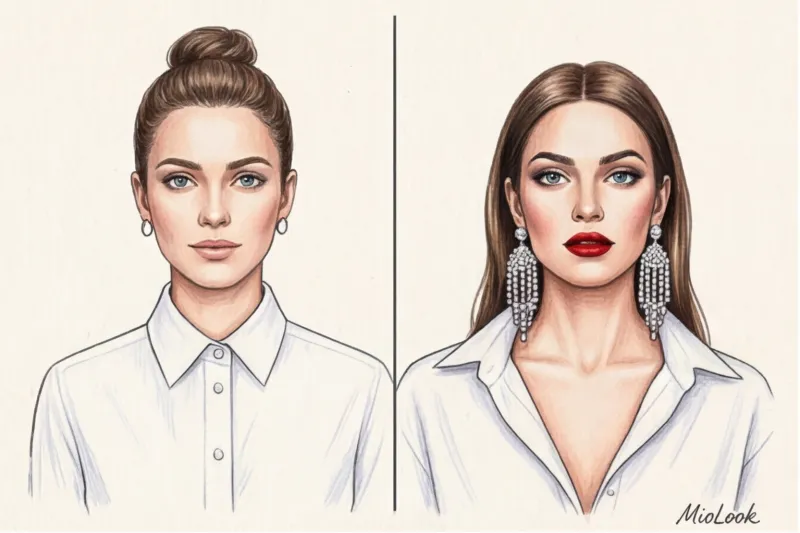 Как превратить дневной образ в вечерний без переодевания