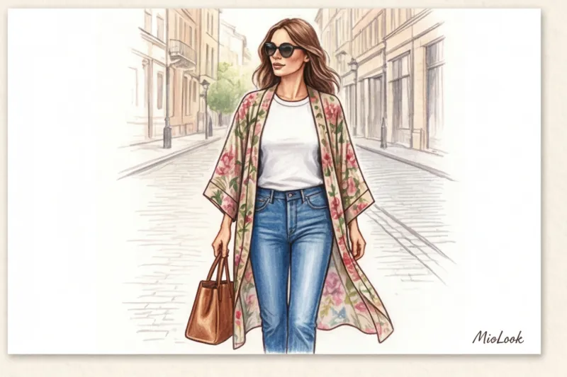 Шелковые пижамы и кимоно: эстетика и роскошь в домашней одежде - 9