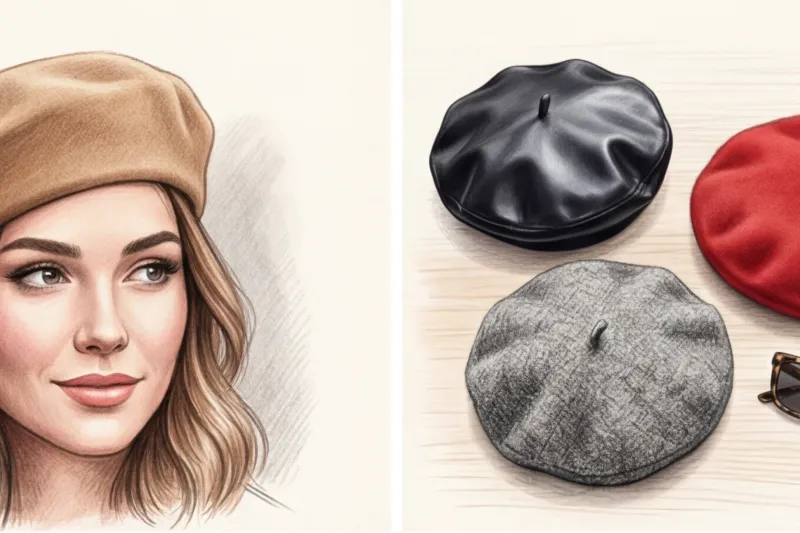 Как правильно носить женский берет: французский шик в повседневных образах - 2