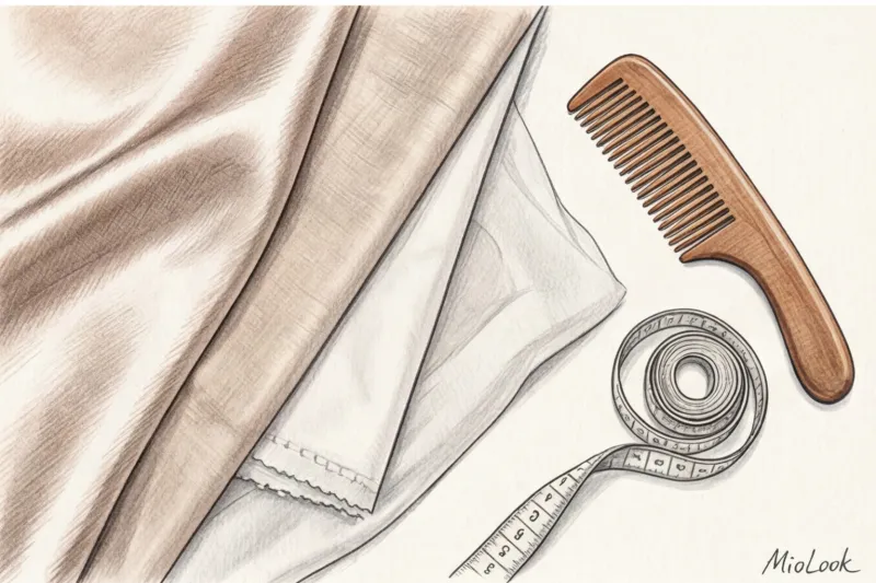 Платок в волосах: стильные идеи и способы вплетения в прическу - 8