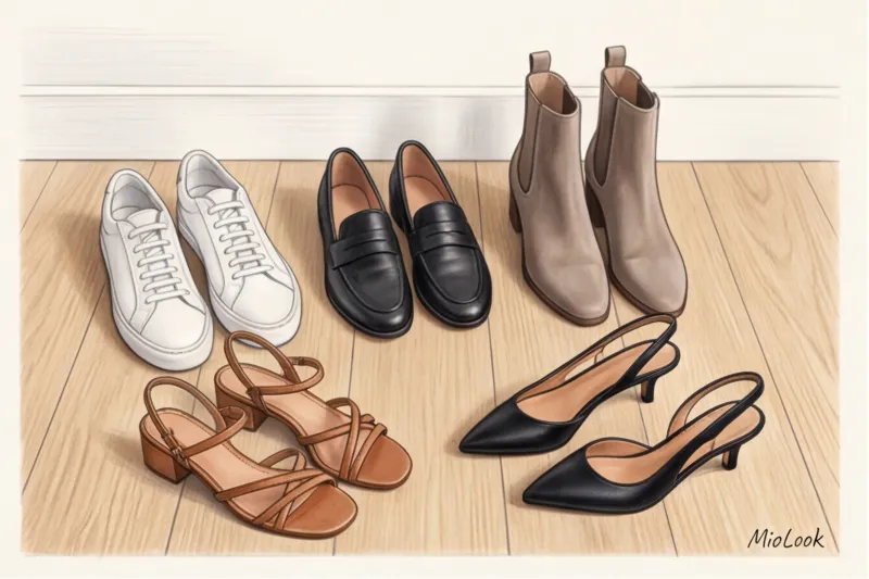 Basic Women's Shoes: 5 Pairs for All Occasions