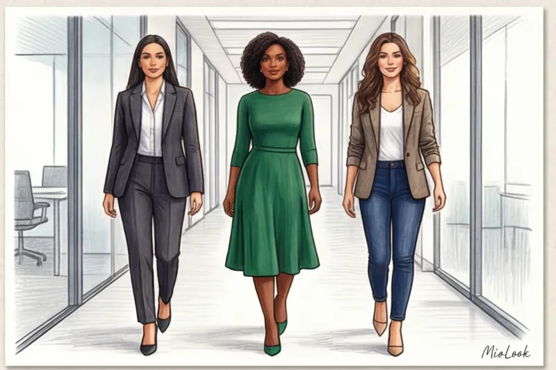 Как спланировать образы на рабочую неделю и сэкономить время утром - 9