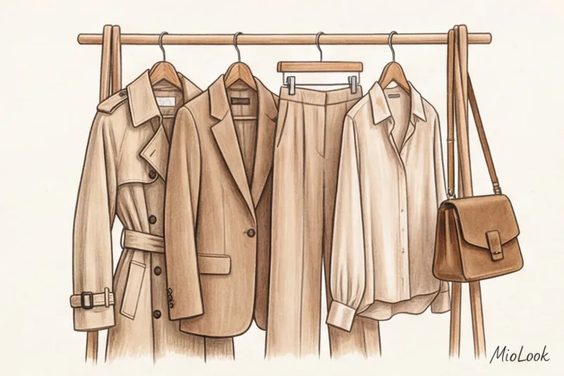 Бежевая монохромная капсула: инструкция по сочетанию нюдовых оттенков - 5