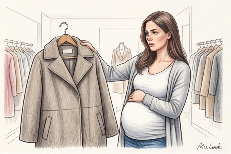 How to Wear a Regular Jacket While Pregnant: Stylist Tips