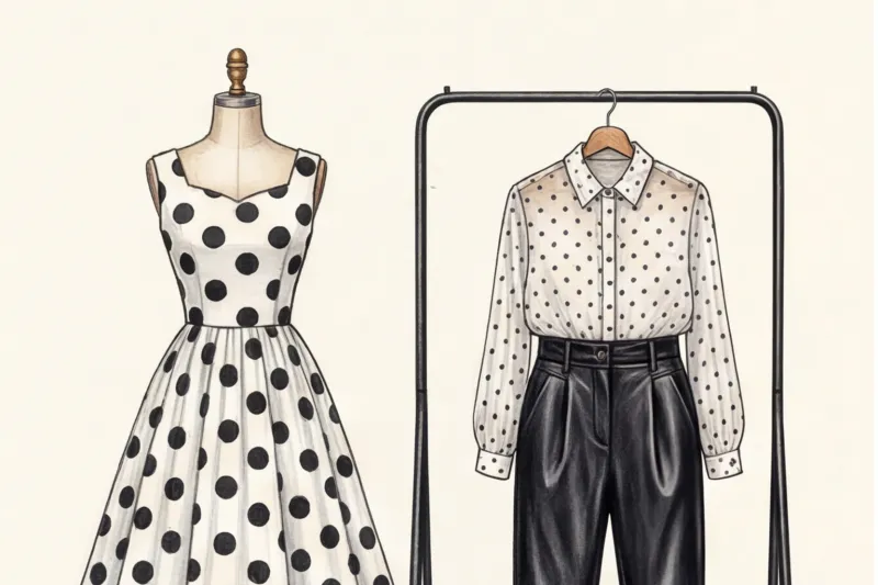 How to Wear Polka Dots: Styling Tips