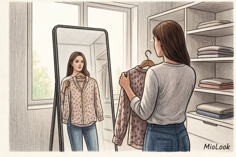 Зеркало в гардеробной: где расположить для удобных примерок - 7