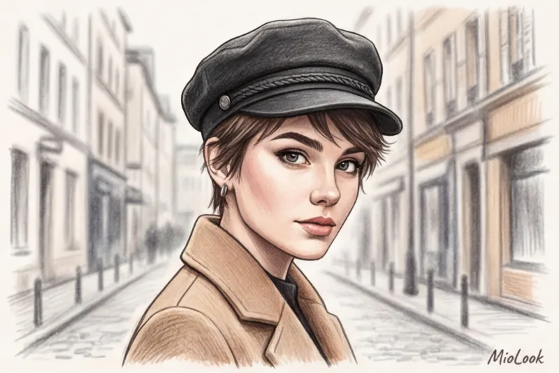 Головные уборы для коротких стрижек: что носить зимой и осенью - 2