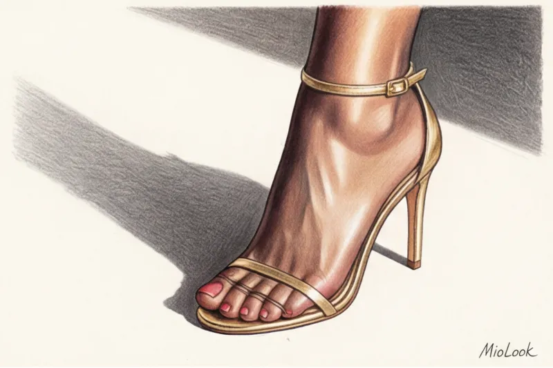 Можно ли носить колготки с босоножками и открытой обувью? - 2