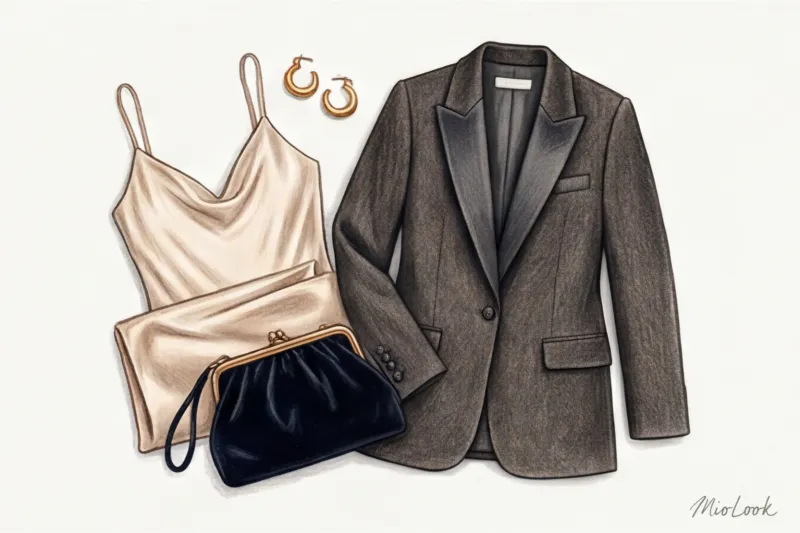 Нарядная одежда для женщин 50 лет: что надеть на свадьбу, юбилей или в театр - 5