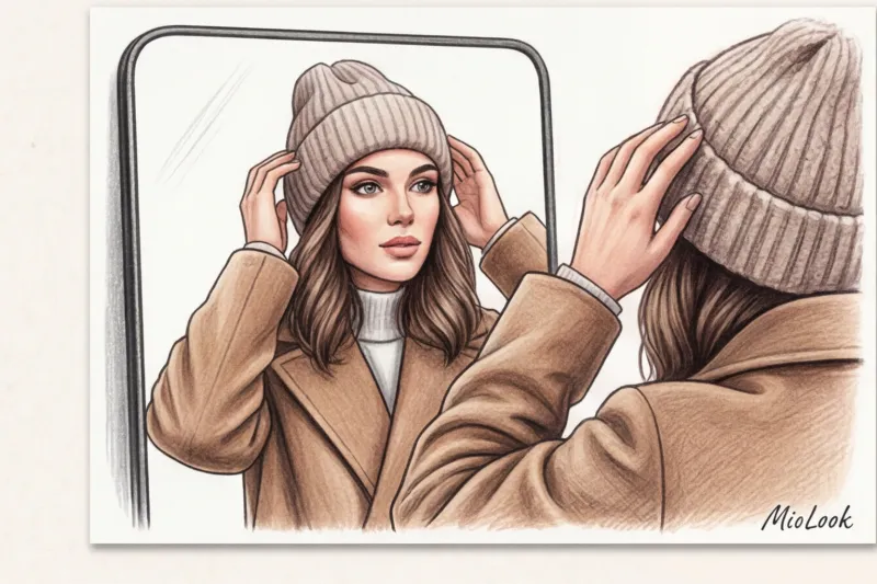 Головной убор под женское пальто: от берета до стильной панамы - 7