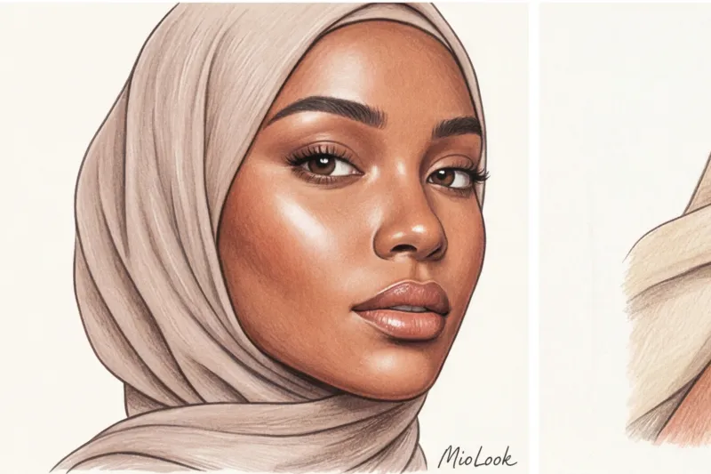 Повседневный нюдовый макияж для скромного образа - 7