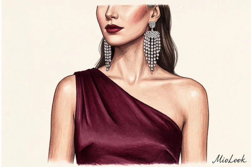 Как подобрать колье и цепочку под вырез платья: подробный гид - 6