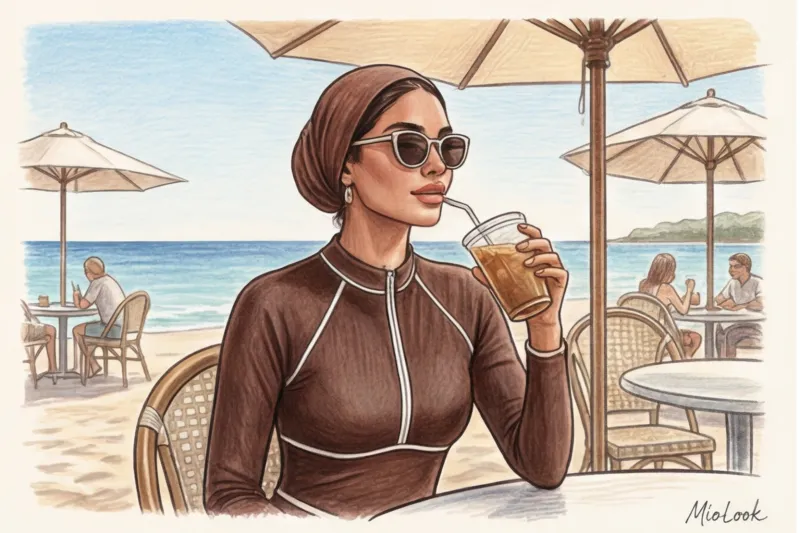 Модные буркини: главные тренды закрытой пляжной моды - 4