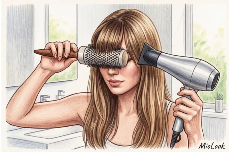 Как подобрать челку по форме лица: подробный гид - 6