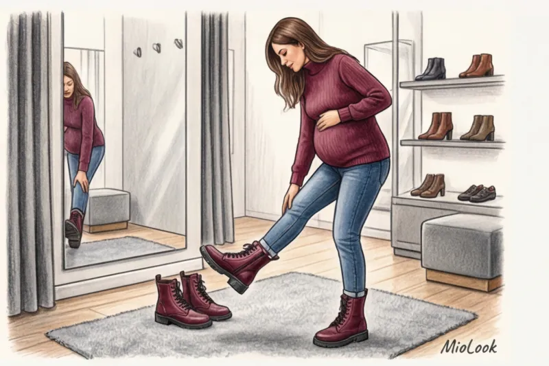 Демисезонная обувь для беременных: комфортные ботинки на осень и весну - 6