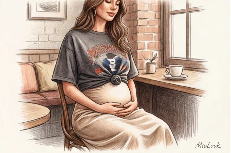 Мужской гардероб для беременных: какие вещи одолжить у партнера - 4