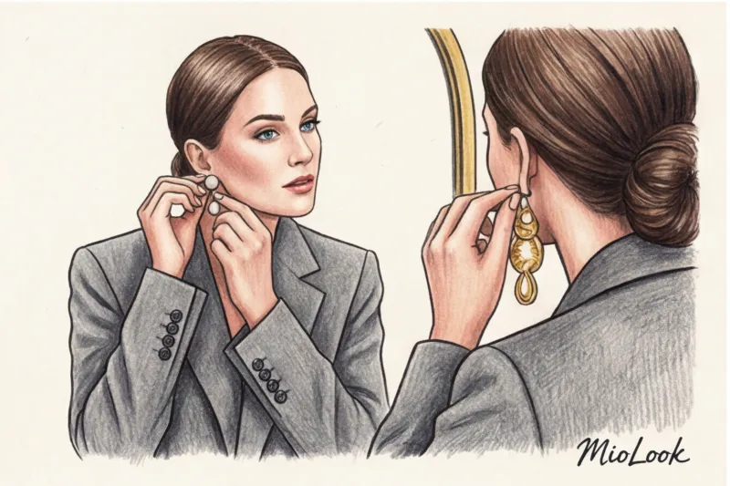 Как подобрать вечерние аксессуары к дневной одежде онлайн перед выходом - 7