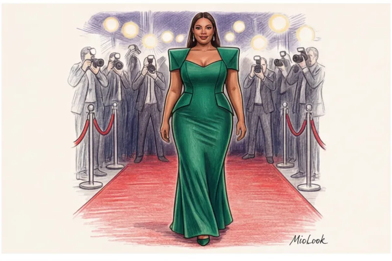 Вечерняя мода Plus Size: лучшие выходы звезд и советы по выбору платья - 8