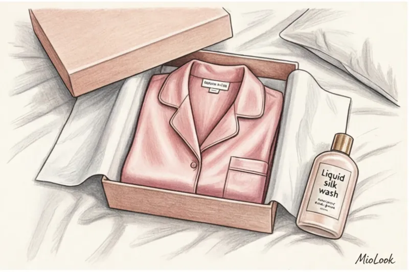 Шелковая пижама: роскошь или необходимость для красоты кожи и волос? - 7