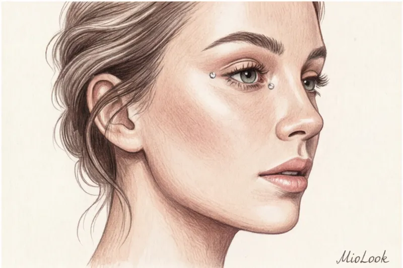 Тренды вечернего макияжа: блестки, стразы и гранж - 8