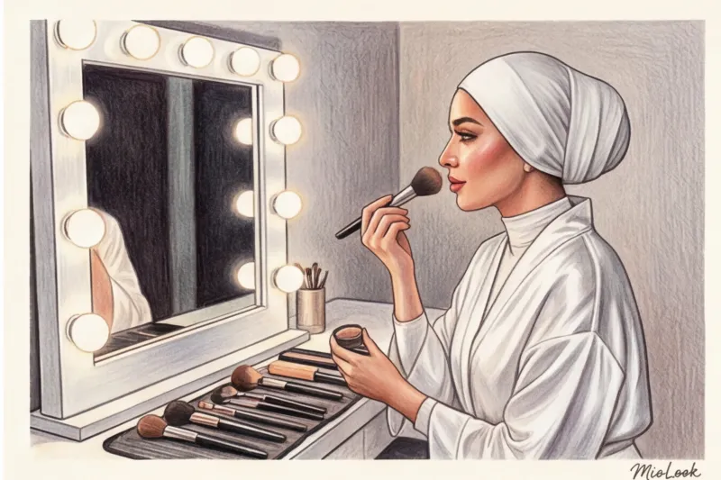 Вечерний и свадебный макияж для закрытого платья: как соблюсти баланс - 6