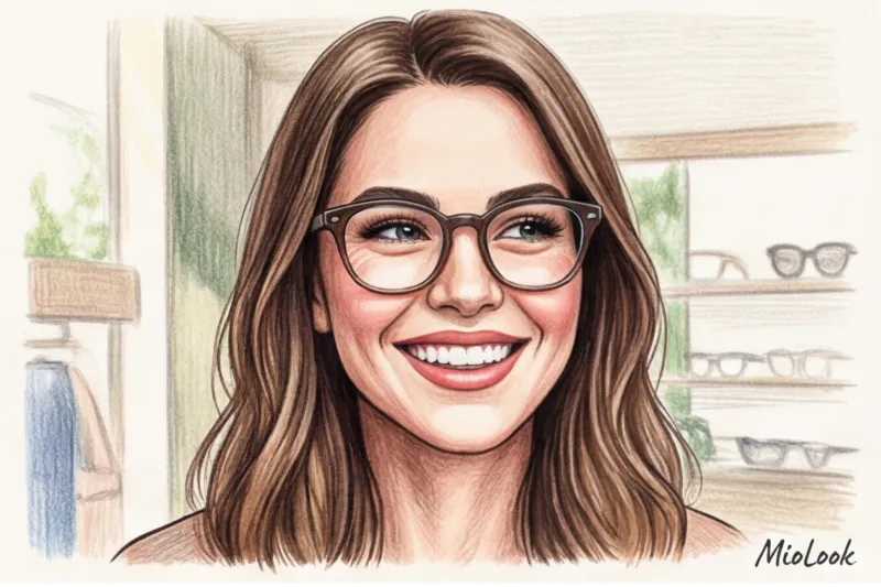 Лицо сердечком (перевернутый треугольник): секреты выбора очков и аксессуаров - 2