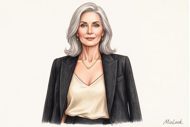 Благородная палитра: лучшие омолаживающие цвета в одежде для женщин 50+ - 4