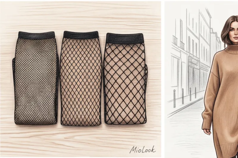 Колготки в сетку и с принтом: как носить, чтобы не выглядеть вульгарно - 2