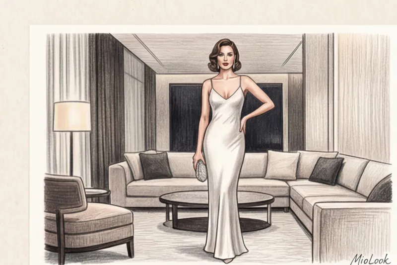 A chic Old Hollywood party look