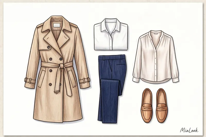 Как спланировать образы на рабочую неделю и сэкономить время утром - 8