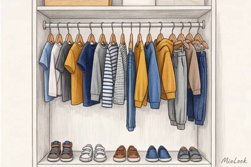 Капсула одежды для мальчика: от активных игр до праздников - 6