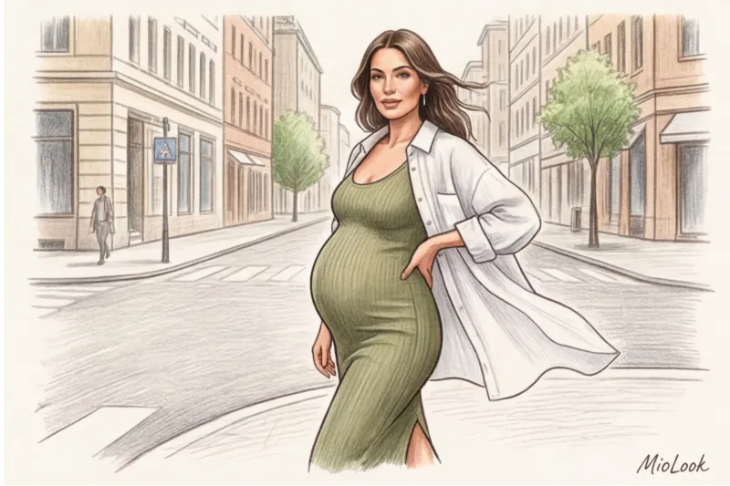 Летние образы для беременных: как спасаться от жары стильно - 3