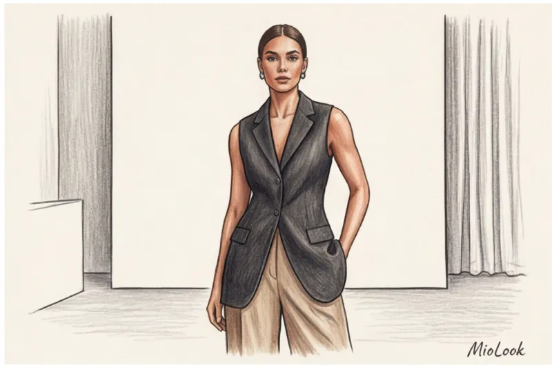 Тип фигуры «Перевернутый треугольник»: как смягчить линию плеч с помощью ИИ - 7