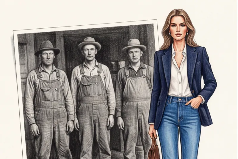 История джинсов кратко: от рабочей формы до подиума