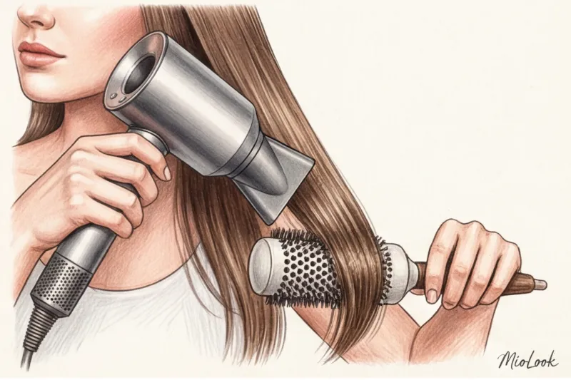 Как правильно сушить волосы феном без повреждений - 2