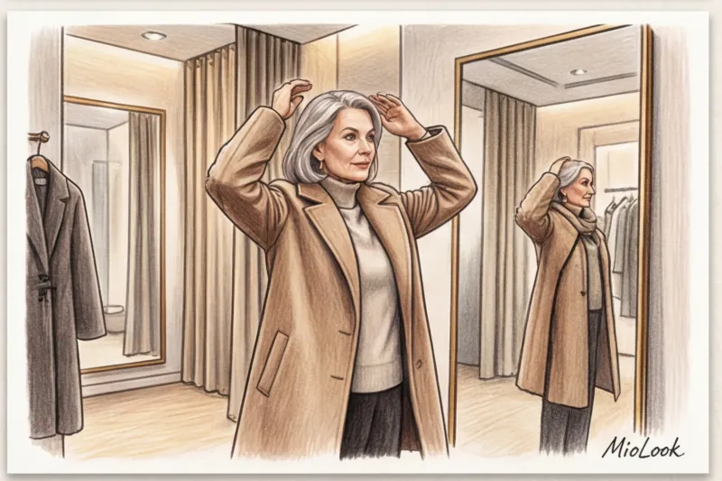 Верхняя одежда для женщин 50 лет: выбираем идеальное пальто и куртку - 6