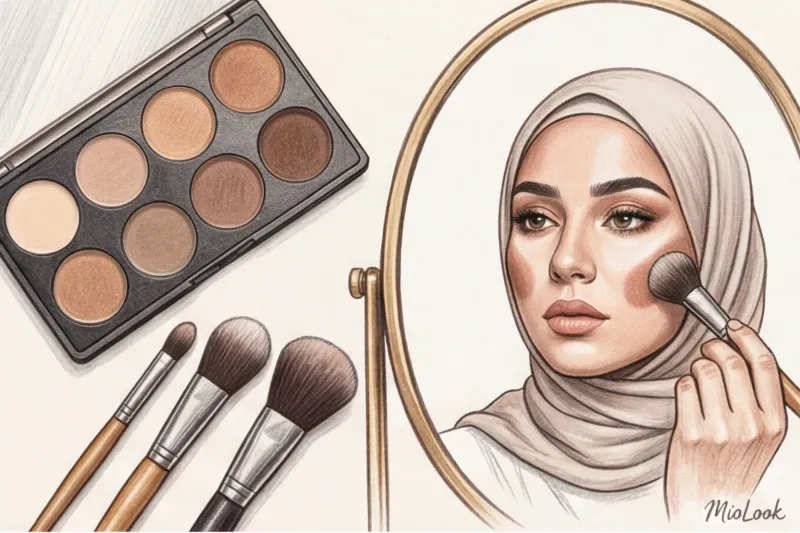 Сложный контуринг лица под платок: особенности и ошибки - 2