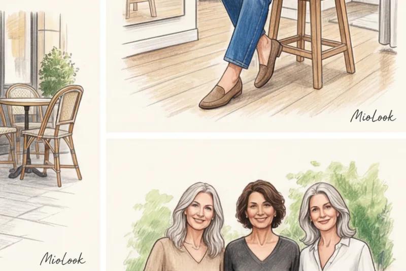 Идеальные джинсы для женщины за 50: посадка, цвет и с чем их носить - 6