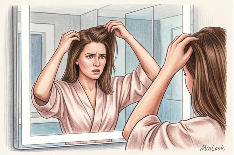 Уход за жирными корнями: как реже мыть голову - 1