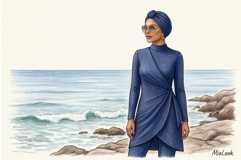 Как выбрать идеальный буркини: ткани, фасоны и комфорт - 3