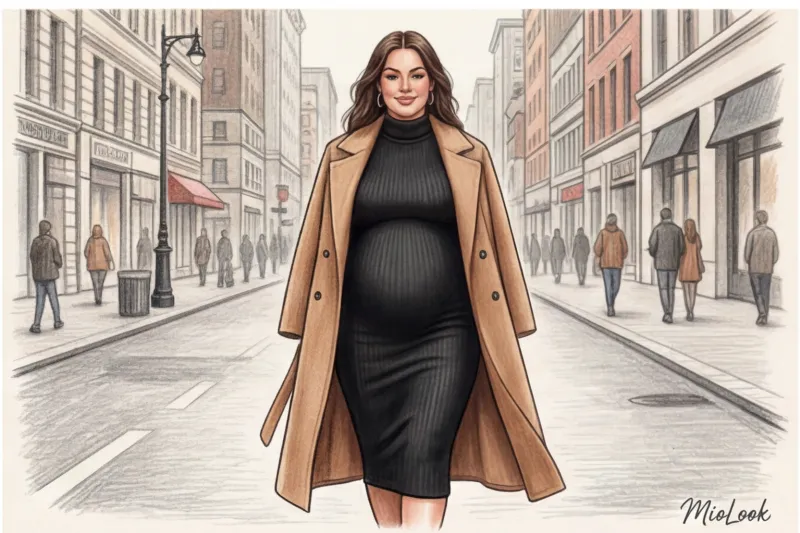 Стиль plus-size во время беременности: советы для полных девушек - 2