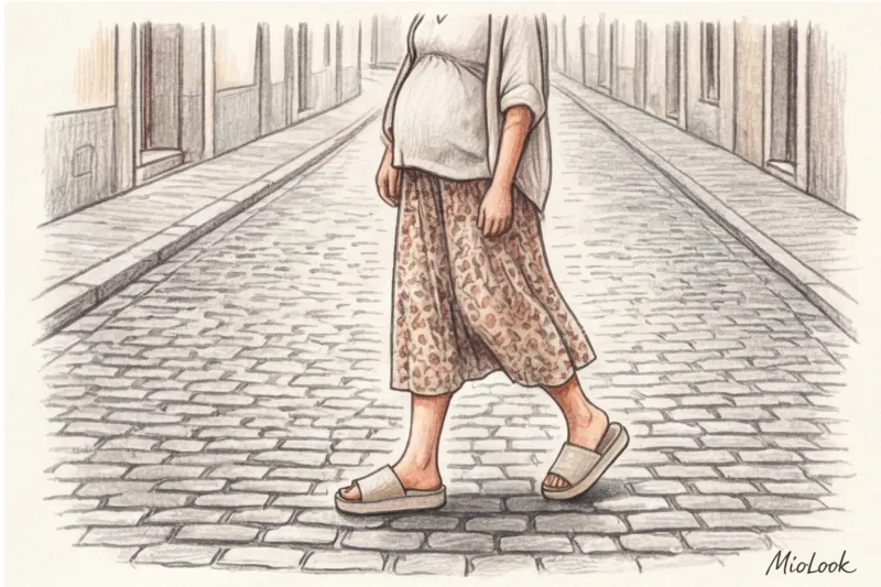 Летняя обувь для будущих мам: дышащие сандалии, шлепанцы и эспадрильи - 9